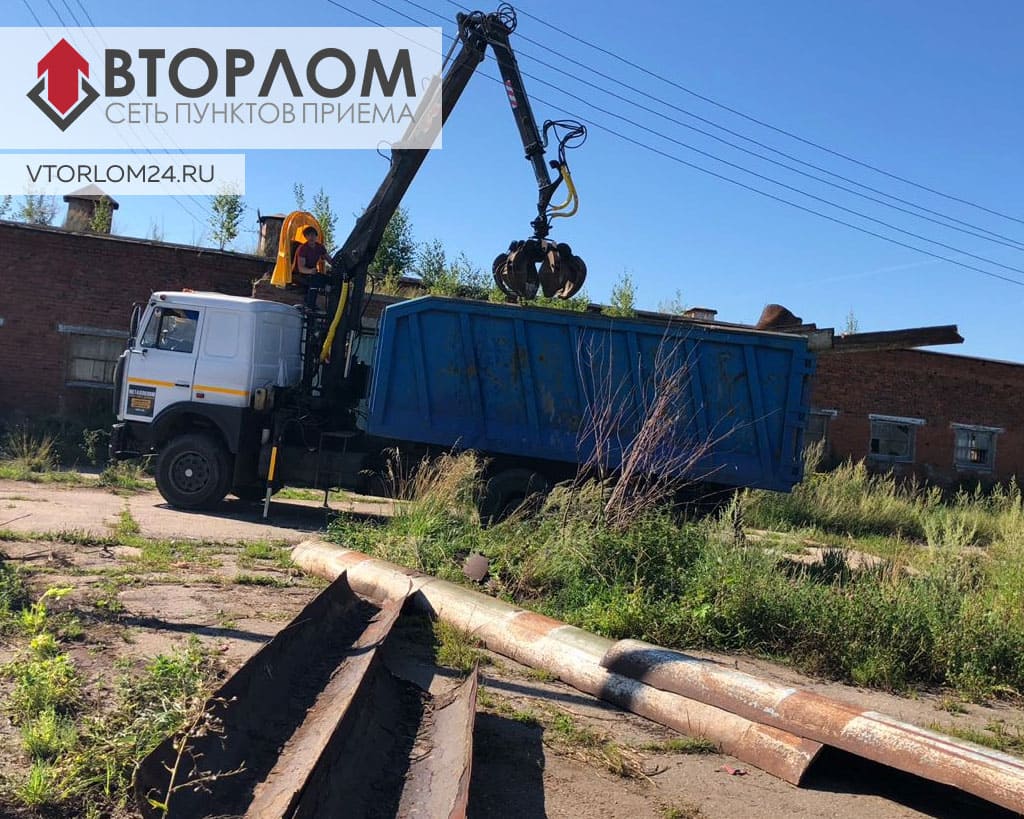 Демонтаж трубопроводов в Москве и области - Вторлом